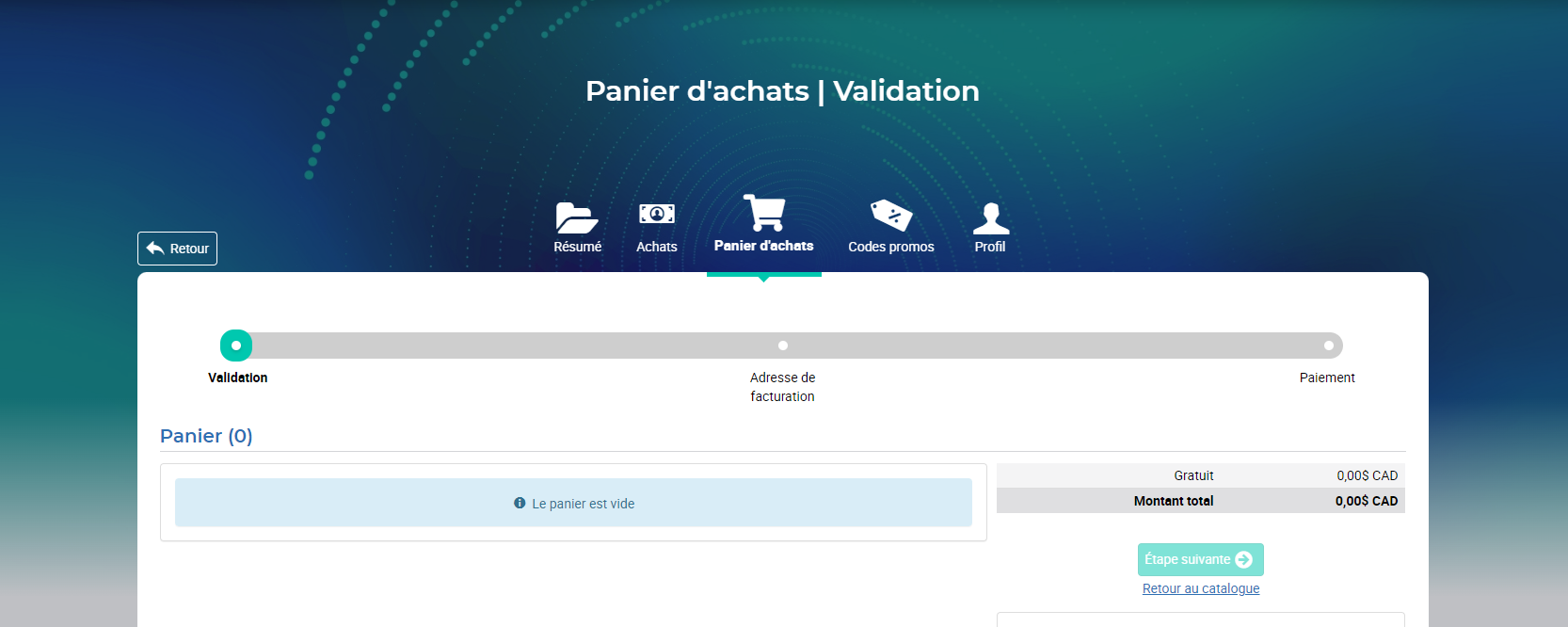 validation-panier