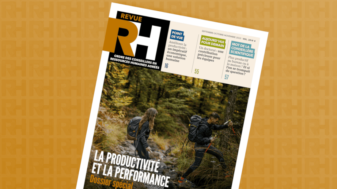 Revue RH vol 28 no 4