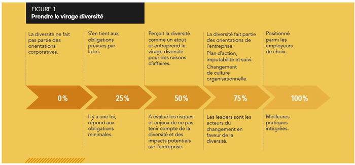Figure 1 - Prendre le virage diversité